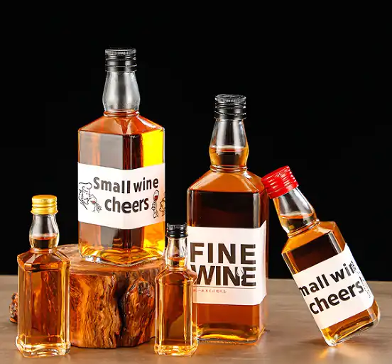 Why Choose 750 ml Clear Glass Liquor Bottles?